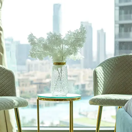 Magnificent 3 Bedroom Luxury Apartment With Burj Khalifa View Dubai Exterior photo