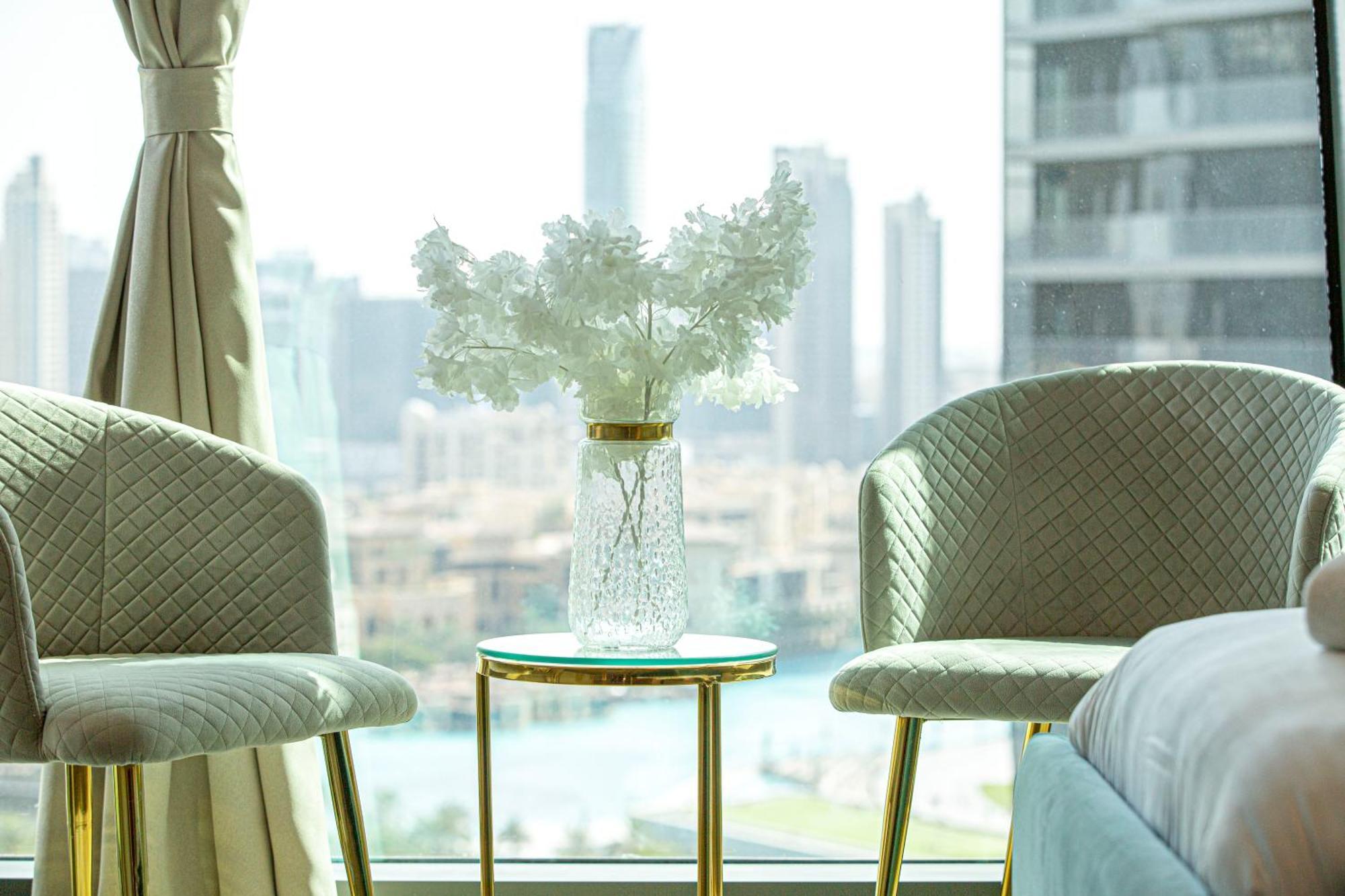 Апартаменты Magnificent 3 Bedroom Luxury With Burj Khalifa View