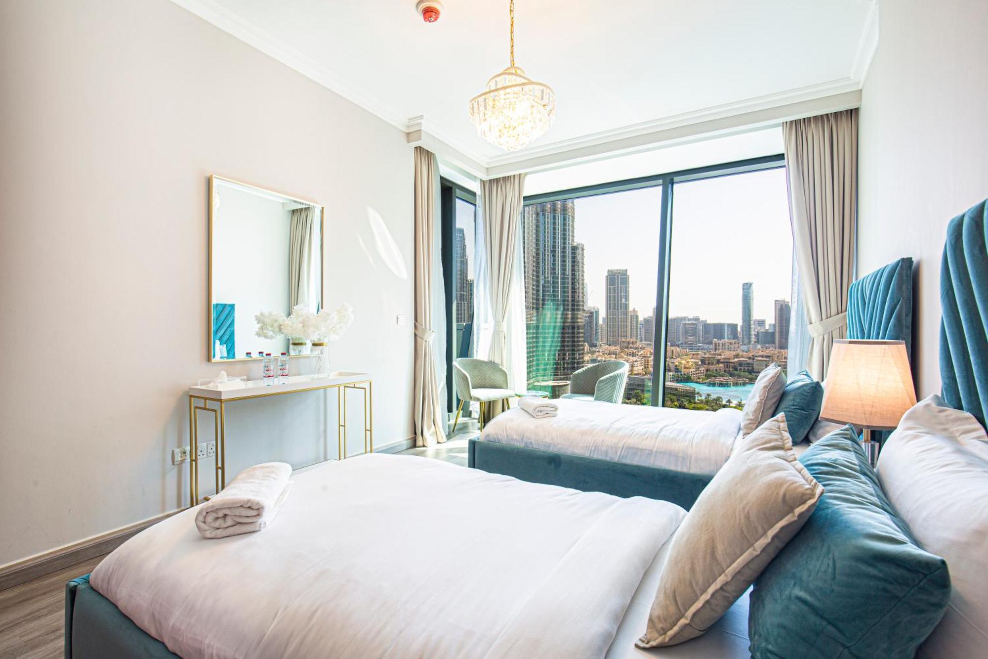 Magnificent 3 Bedroom Luxury With Burj Khalifa View Дубай