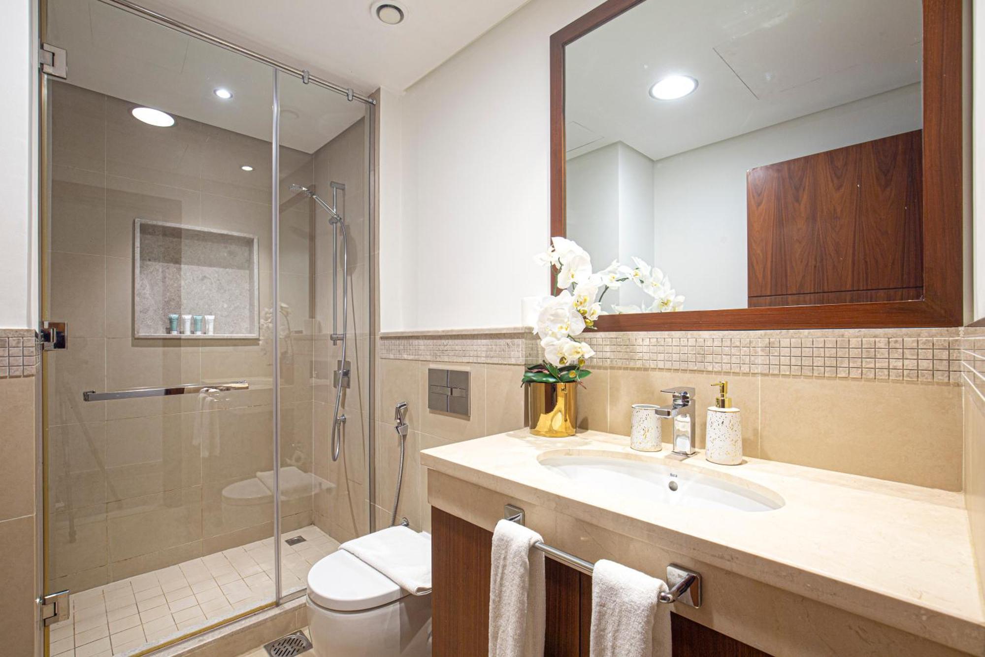 Апартаменты Magnificent 3 Bedroom Luxury With Burj Khalifa View
